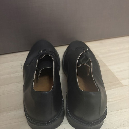 Olympos men's leather derby shoes size 44 black like new