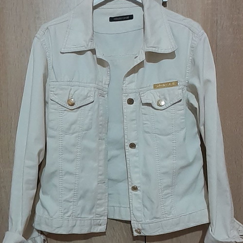 Roberto Cavalli women's jacket used, size M, beige