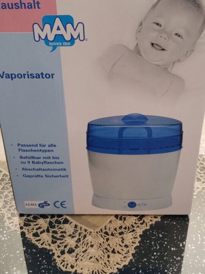 Mam sterilizer used in excellent condition