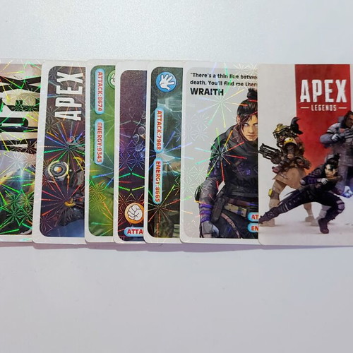 Φιγούρες Apex πακέτο με κάρτες, ύψος 10 εκ., μεταχειρισμένες