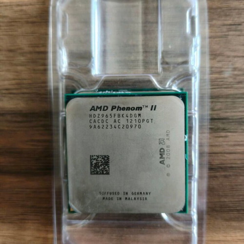 AMD Phenom II X4 965 BE processor used, 125W, tray