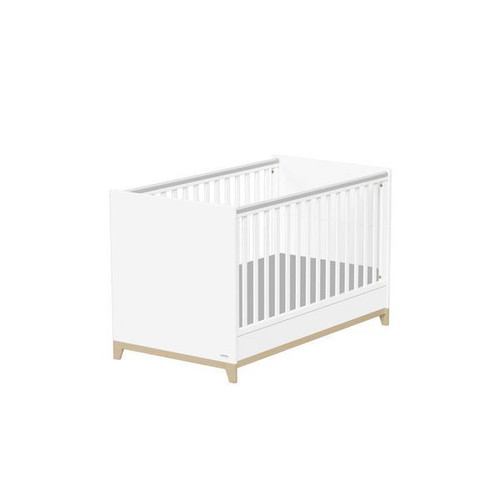 Casababy Zoom convertible baby cot and bed 70×140 with Greco Strom Thalis mattress and waterproof cover like new