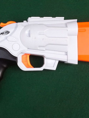 Toy gun without bullets like new