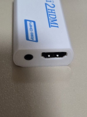 Wii to HDMI converter, 720P/1080P, 3.5mm audio output