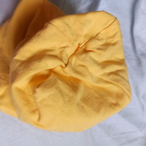 Children's yellow hat lightly worn for 1-2 years old