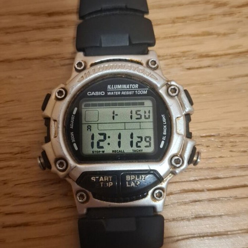 Casio W-782 vintage watch used, functional