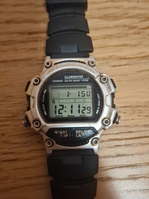 Casio W-782 vintage watch used, functional