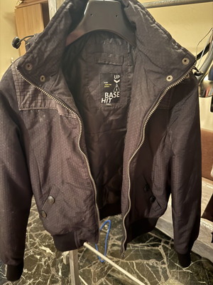 Windbreaker jacket like new, black, size S