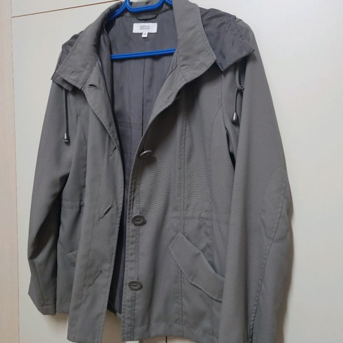 Marks & Spencer women's waterproof jacket XL like new, grey