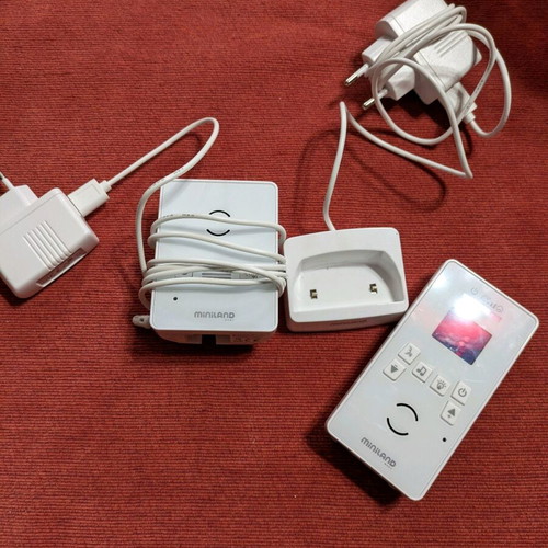 Miniland Deluxe baby monitor like new