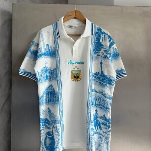 Argentina Special Edition Polo shirt like new, official replica