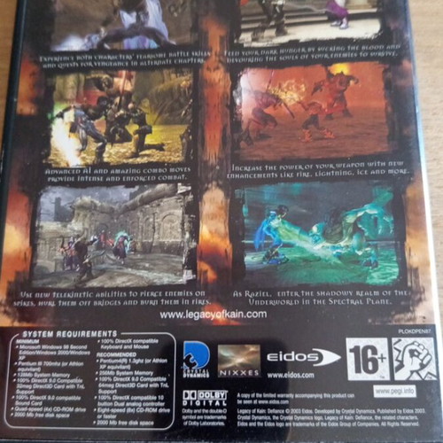Legacy of Kain Defiance PC game, like new