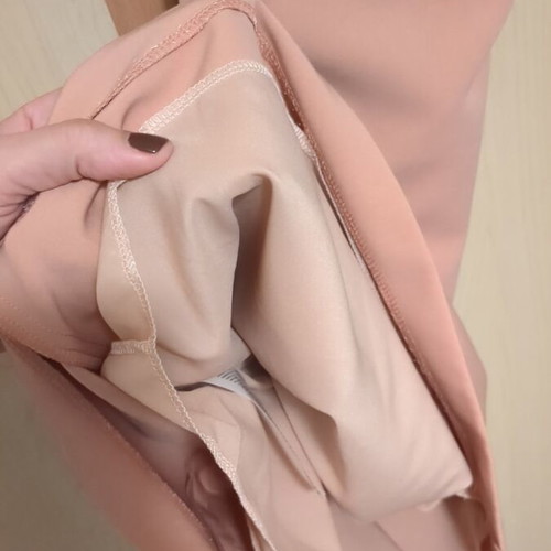 BSB mini dress with cut-outs, powder pink