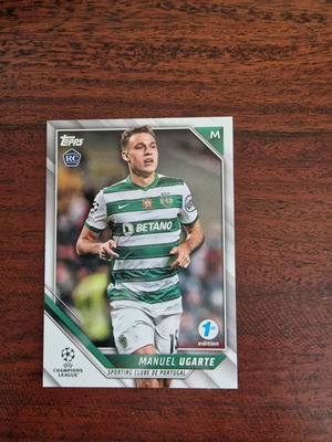 Συλλεκτική κάρτα Topps Manuel Ugarte Sporting σαν καινούργια