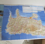 Chania Road Tourist Map used