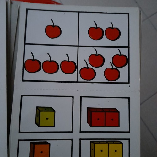 Number learning cards 1 to 10 new