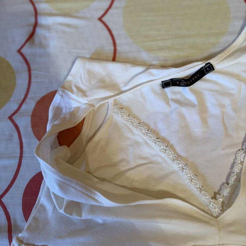 Raxevsky summer blouse white size L like new