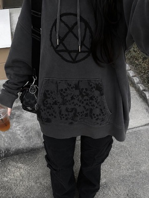 Him Hoodie χειροποίητο σχέδιο, μεγάλο, καινούργιο