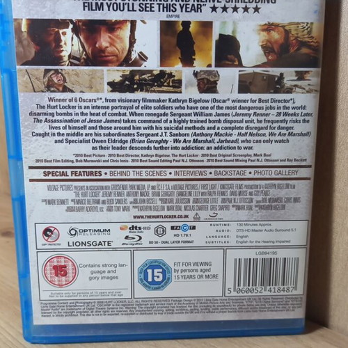 The Hurt Locker Blu-Ray with English subtitles
