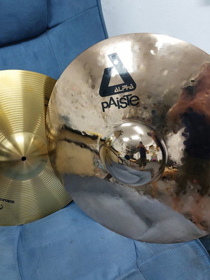 Paiste Alpha Rock Ride 20" πιατίνι με καινούργιο 16" crash δώρο