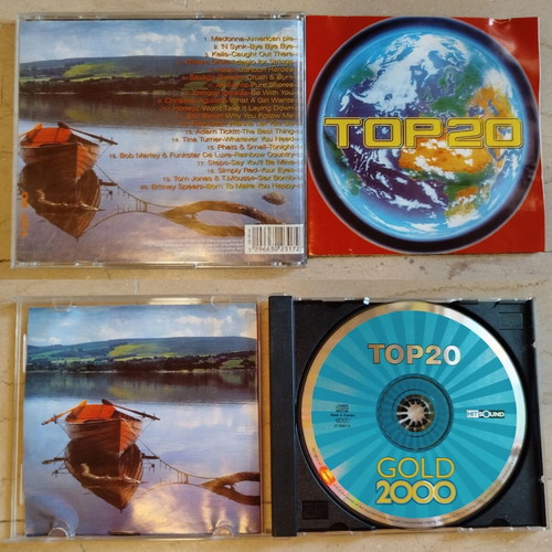 CD pack of 10 used with DJ Dance Music, The B-52's, Modern Talking
