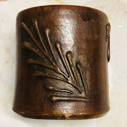 Decorative cup used, dimensions 7x7 cm