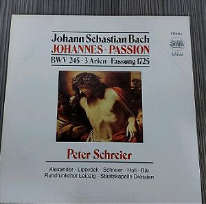 JOHANNES-PASSION,Johann Sebastian Back x2 Vinyl