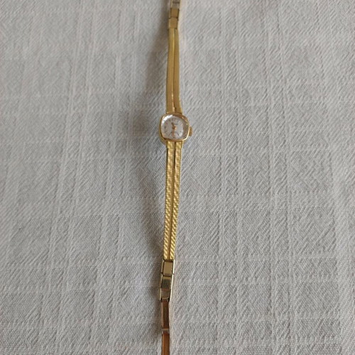 Radiant women's wristwatch used, gold-plated, 1960s