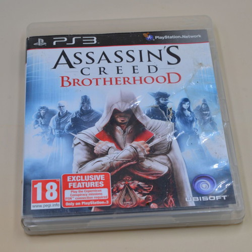 Assassins Creed Brotherhood PS3 μεταχειρισμένο σε καλή κατάσταση