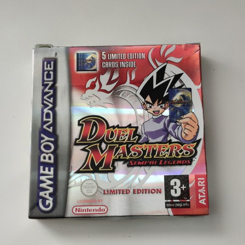 Duel Masters Senpai Legends Limited Edition Game Boy Advance new