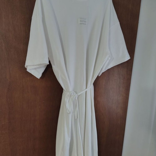 Arpyes Easy Living dress, white, size S/M