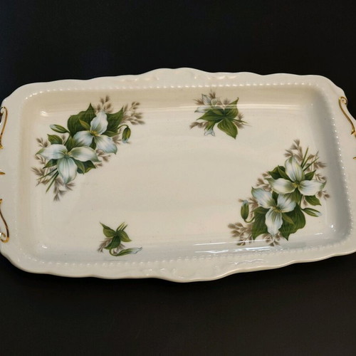 Royal Albert Trillium porcelain platter like new