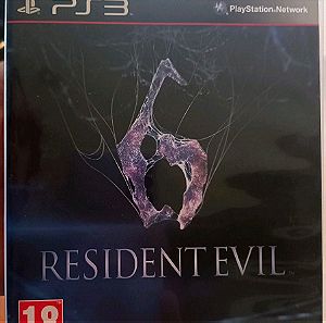 RESIDENT EVIL 6. PS3 παιχνίδι μεταχειρισμένο