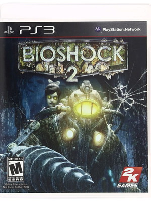 PS3 Bioshock 2 used, case and manual only without disc