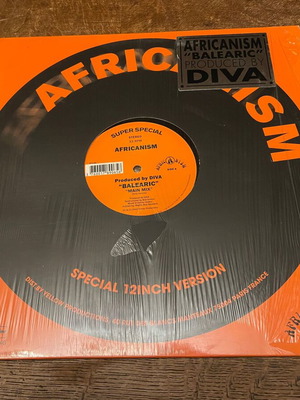 Africanism Balearic 12" βινύλιο μεταχειρισμένο, ηλεκτρονική μουσική