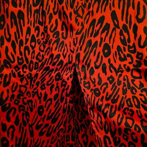 Long satin animal print dress Zara (unworn)