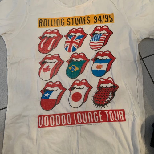 Rolling Stones T-shirt L Voodoo Lounge Tour 94/95 like new