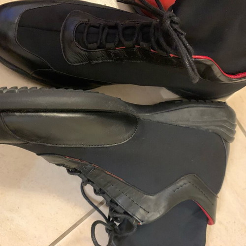 Gian Mario sneakers new, black, genuine leather, size 40