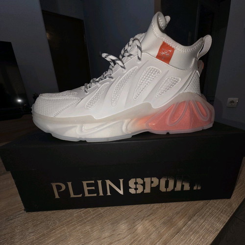 Plein Sport Sneakers Gen X02 Tiger new, size 44, white orange
