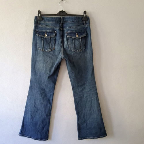 Zara Low Rise Bootcut Jeans Y2K Style EU40 New