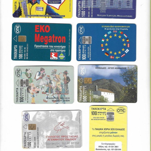 Phone cards pack of 38 from 1999 like new