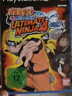 Naruto Ultimate Ninja 4 for PlayStation 2 like new