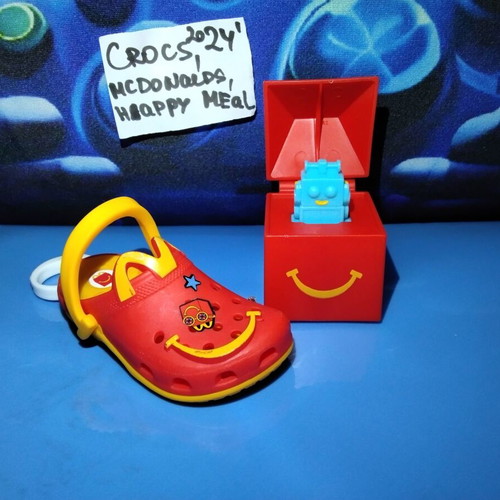 Happy Meal McDonald's Crocs and Lil McDonald's keychains like new
