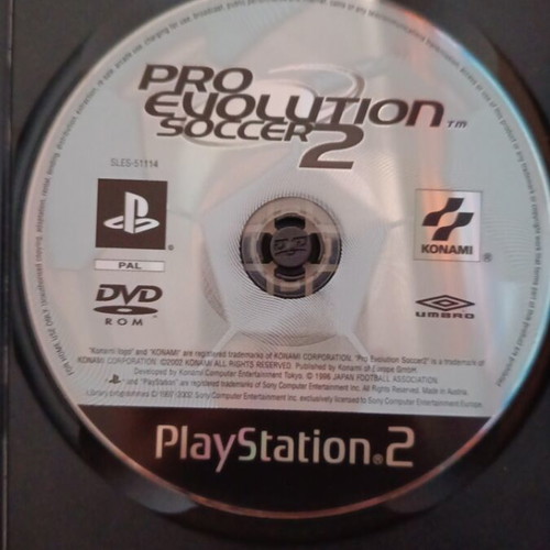 Pro Evolution Soccer 2 videogame used for PlayStation 2 without manual