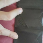 Wallets for cards like new, set of 2, black