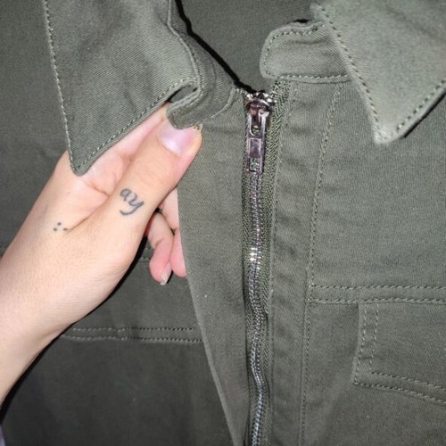 Meet To You Khaki Jumpsuit size L, like new