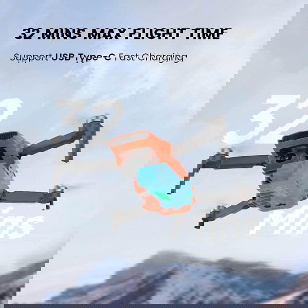 Fimi mini 3 Drone combo 4K 60fps 3-axis Camera, εμβέλεια 9Km