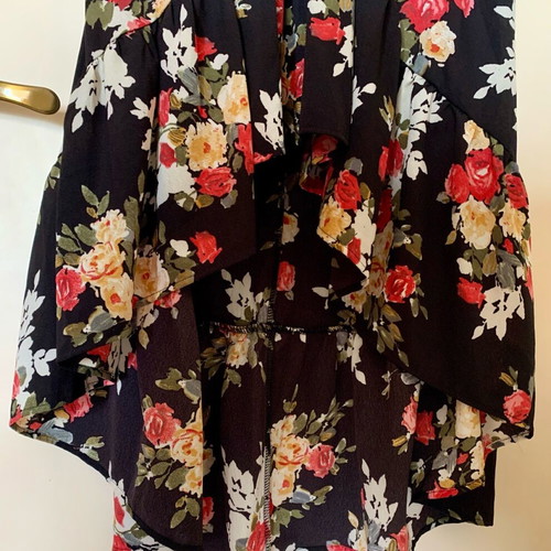 Women's dress like new with floral pattern size M