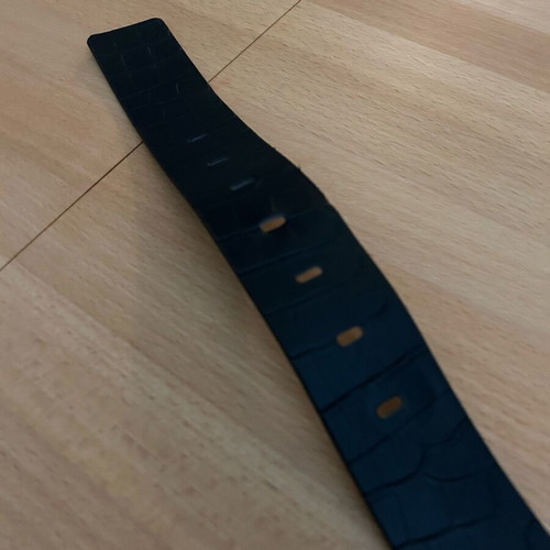 Zara croco belt new, faux leather, black, size 95 cm