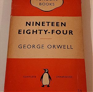 Nineteen Eighty Four Orwell George Vintage Book